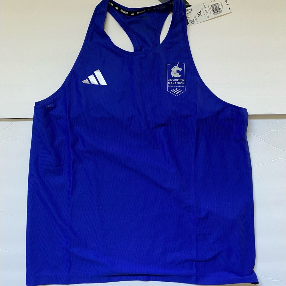 Adidas Boston Marathon 2025 OTR Tank Womens XL New